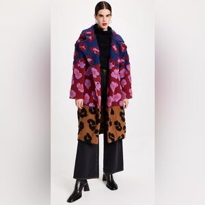 MOVING SALE! 🚚🚚🚚 Farm Rio leopard Teddy coat